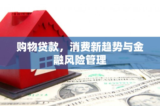 哈尔滨购物贷款，消费新趋势与金融风险管理