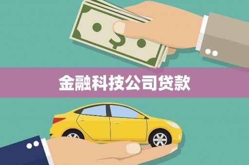 哈尔滨金融科技公司贷款