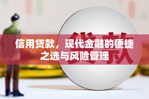 哈尔滨信用贷款，现代金融的便捷之选与风险管理