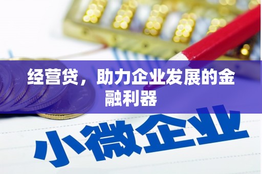 哈尔滨经营贷，助力企业发展的金融利器