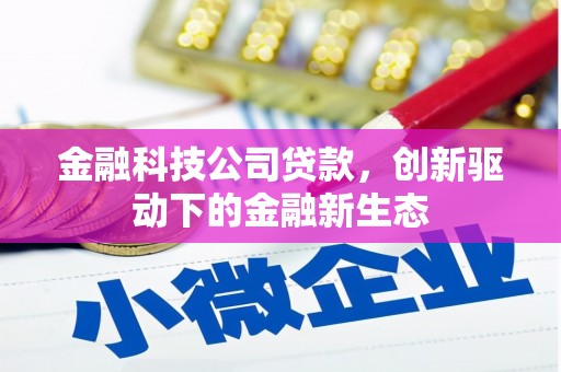 哈尔滨金融科技公司贷款，创新驱动下的金融新生态