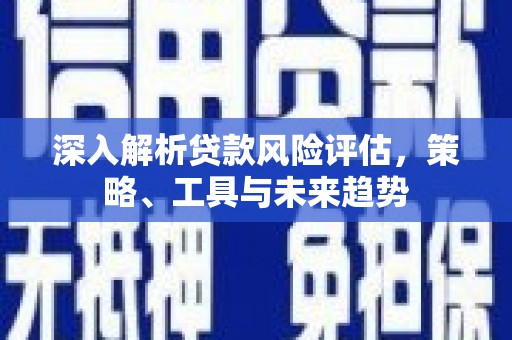 哈尔滨深入解析贷款风险评估，策略、工具与未来趋势