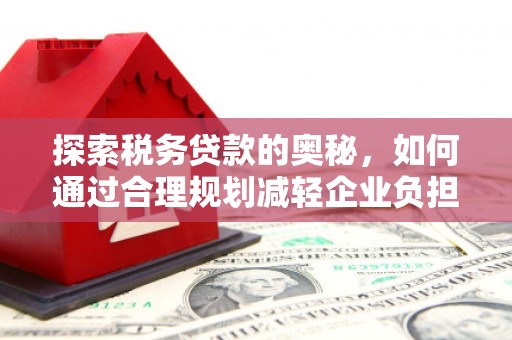 哈尔滨探索税务贷款的奥秘，如何通过合理规划减轻企业负担