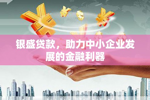 哈尔滨银盛贷款，助力中小企业发展的金融利器