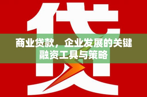 哈尔滨商业贷款，企业发展的关键融资工具与策略