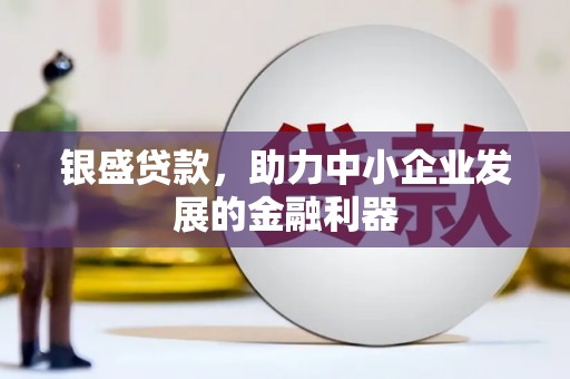 哈尔滨银盛贷款，助力中小企业发展的金融利器
