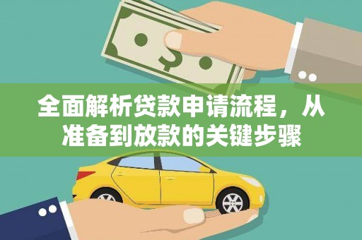 哈尔滨全面解析贷款申请流程，从准备到放款的关键步骤