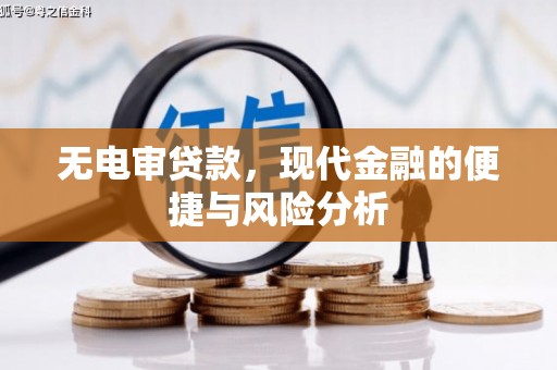 哈尔滨无电审贷款，现代金融的便捷与风险分析