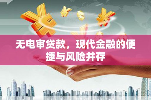 哈尔滨无电审贷款，现代金融的便捷与风险并存