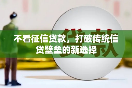 哈尔滨不看征信贷款，打破传统信贷壁垒的新选择