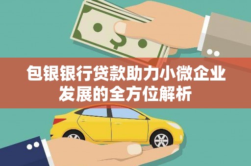 哈尔滨包银银行贷款助力小微企业发展的全方位解析