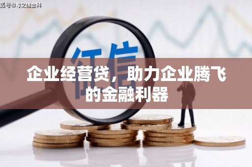 哈尔滨企业经营贷，助力企业腾飞的金融利器