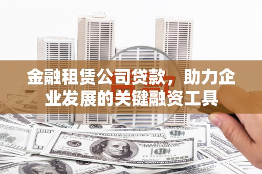 哈尔滨金融租赁公司贷款，助力企业发展的关键融资工具
