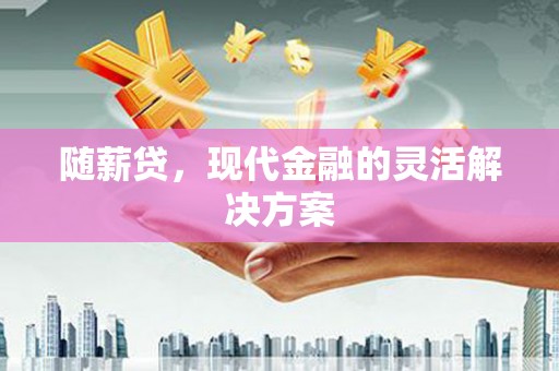 哈尔滨随薪贷，现代金融的灵活解决方案