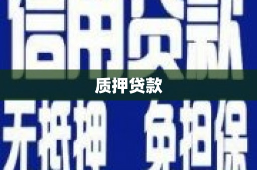 哈尔滨质押贷款