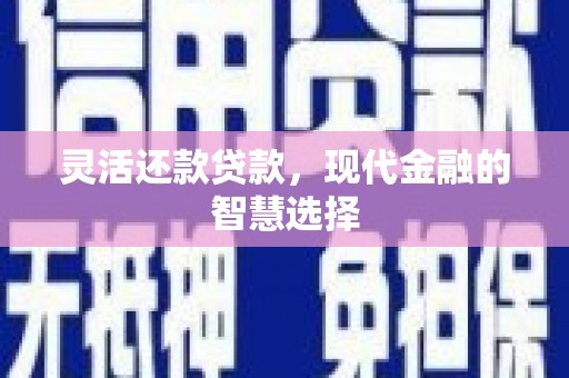 哈尔滨灵活还款贷款，现代金融的智慧选择