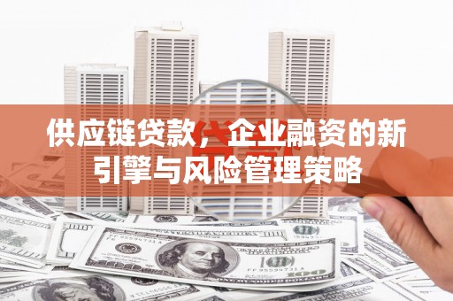 哈尔滨供应链贷款，企业融资的新引擎与风险管理策略