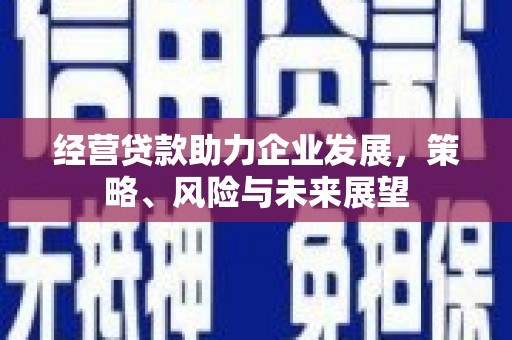 哈尔滨经营贷款助力企业发展，策略、风险与未来展望
