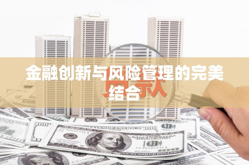哈尔滨金融创新与风险管理的完美结合