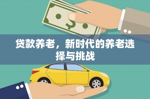 哈尔滨贷款养老，新时代的养老选择与挑战
