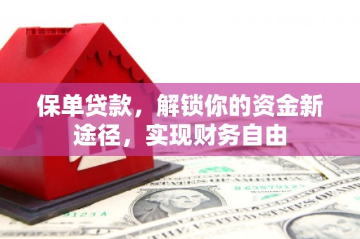 哈尔滨保单贷款，解锁你的资金新途径，实现财务自由