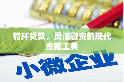 哈尔滨循环贷款，灵活融资的现代金融工具