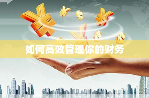 哈尔滨如何高效管理你的财务