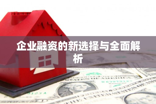 哈尔滨企业融资的新选择与全面解析